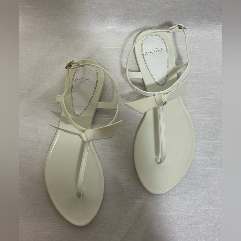Alexandre Birman White Women's Sandals